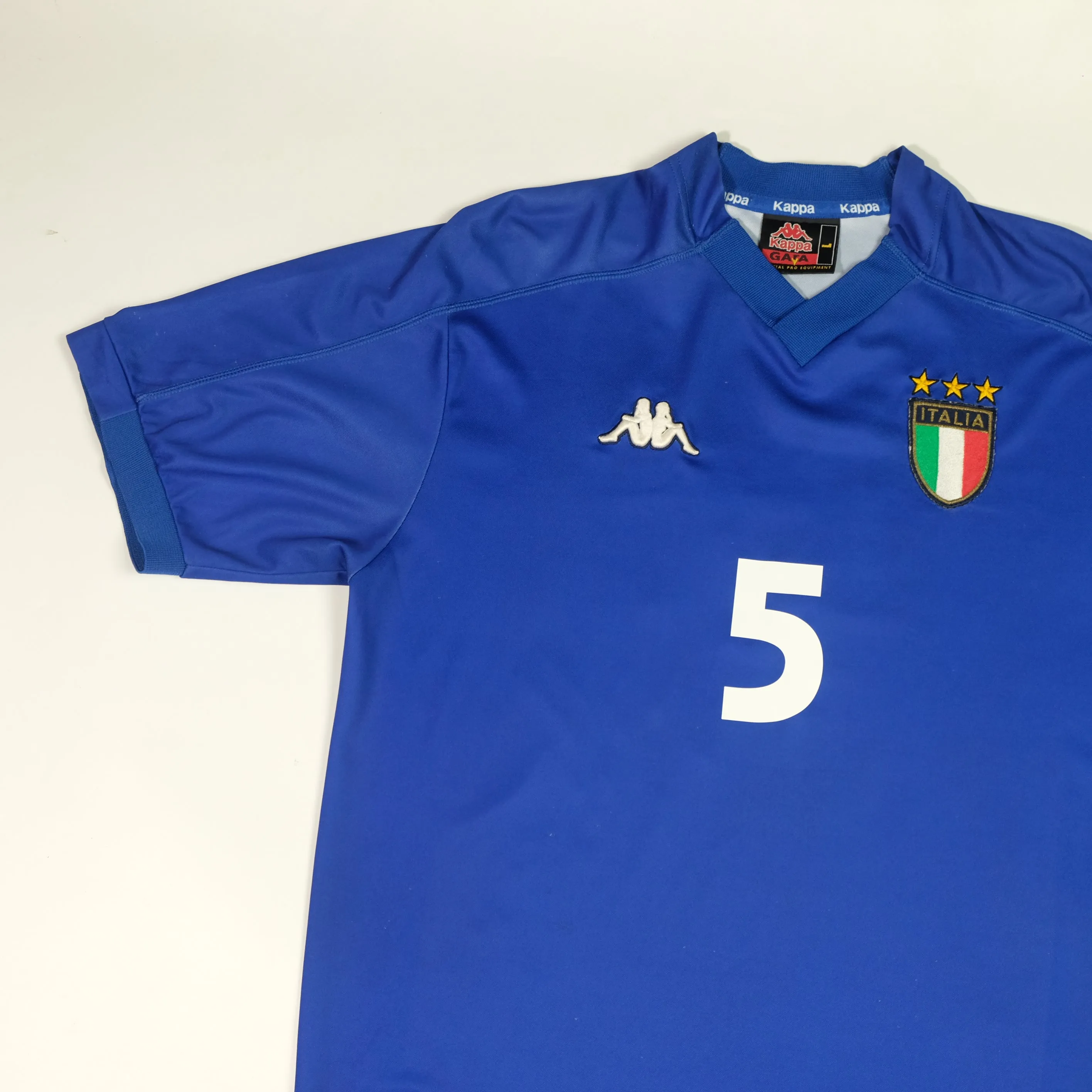 1999/00 Italy Home Shirt Kappa Cannavaro (L)