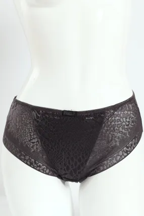 2 Pack All Over Lace Midi Panty - Periscope/Cast Grey