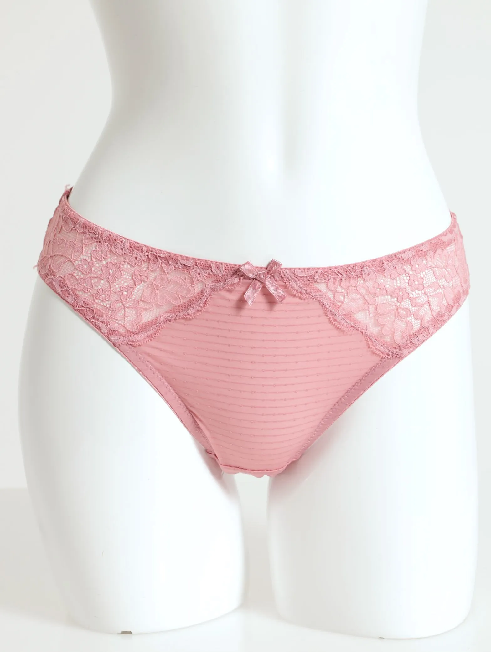 2 Pack Texture Panty - Foxglove/Blush