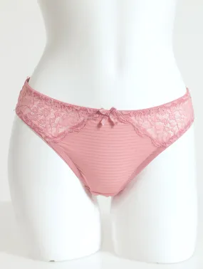 2 Pack Texture Panty - Foxglove/Blush