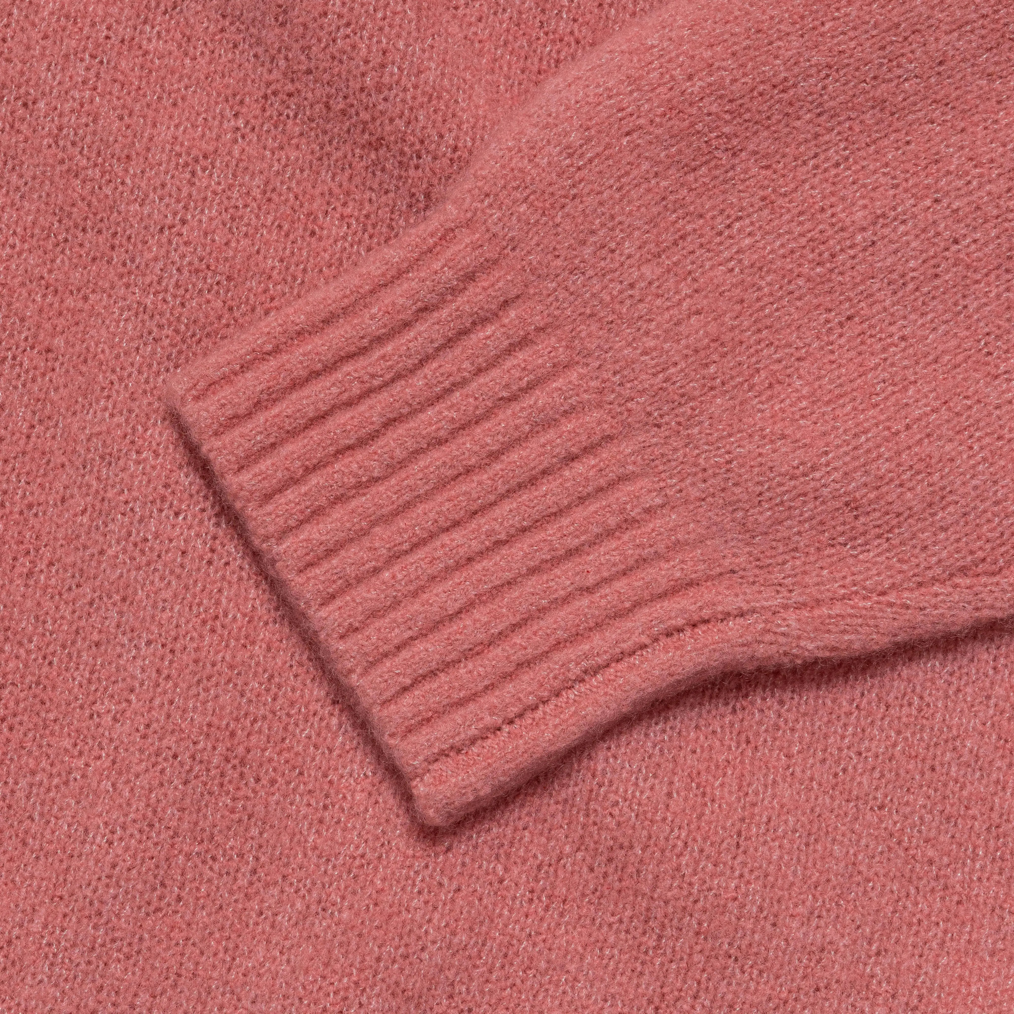 7G Cashmere/Silk Crew - Pink