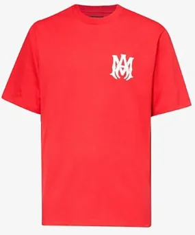 Amiri Mens Red Ma Core short-sleeves relaxed-fit cotton-jersey T-shirt