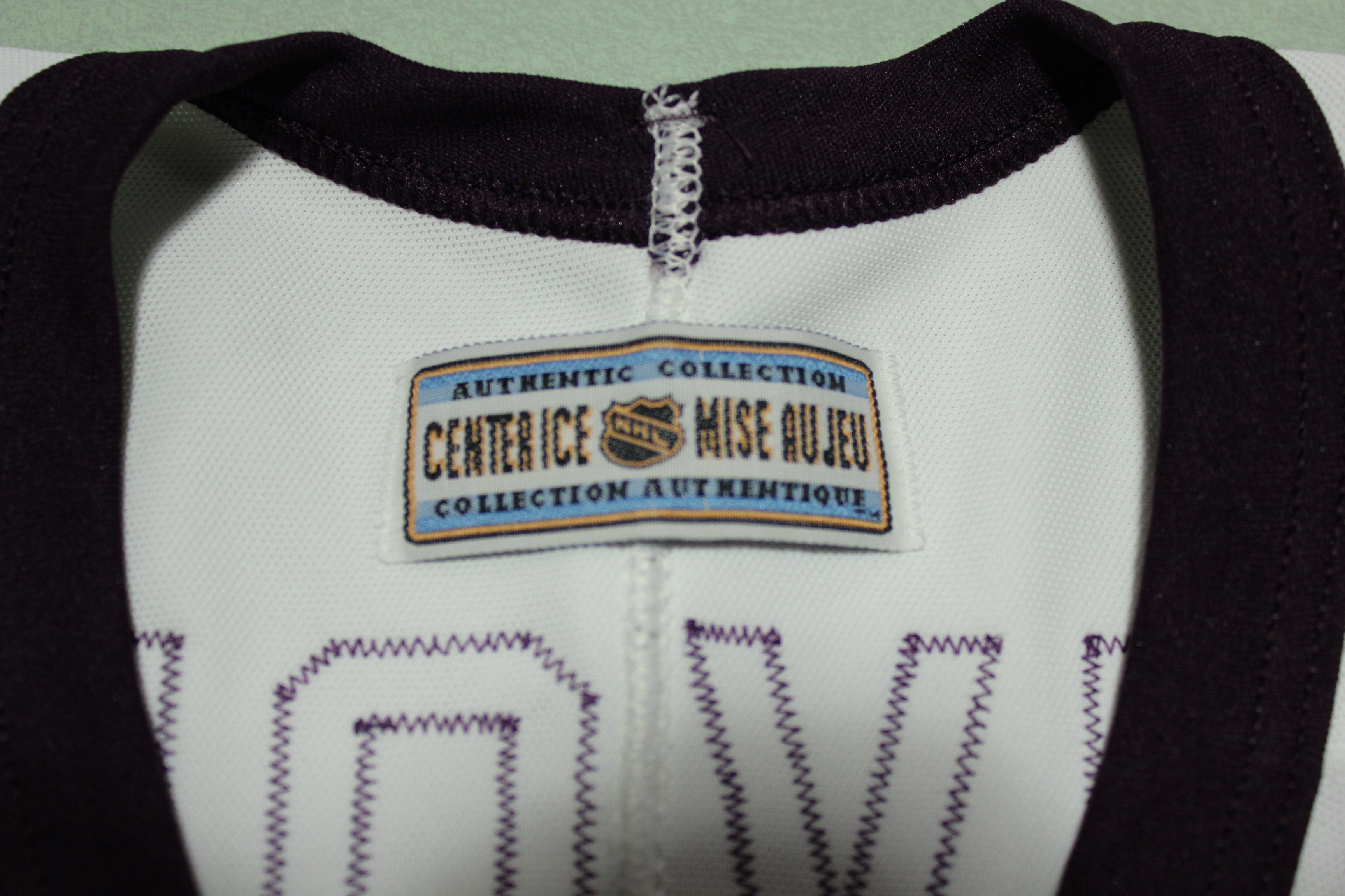 Anaheim Mighty Ducks Vintage CCM Autographed 1997 Authentic Playoffs Hockey Jersey