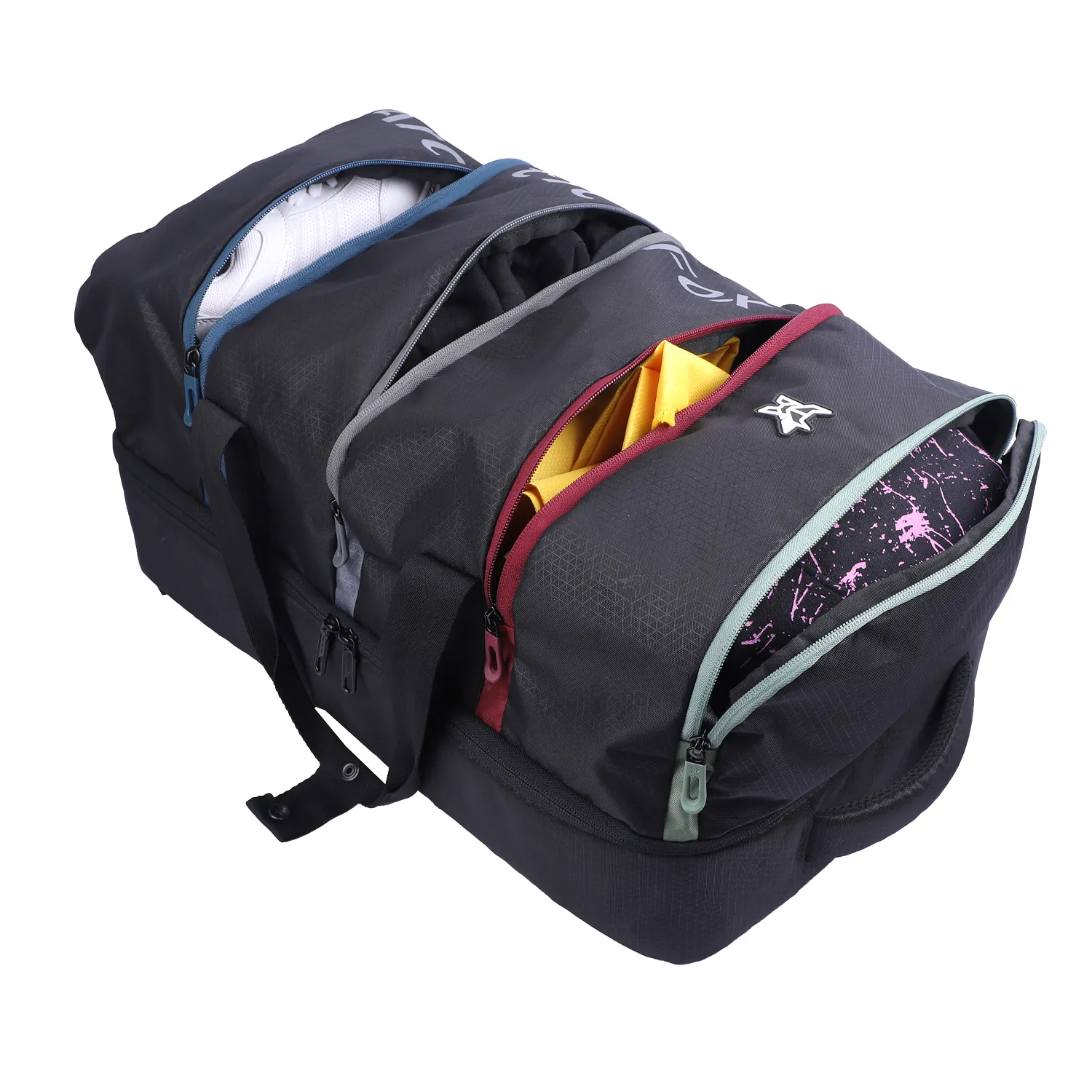 Arctic Fox Rainbow Duffel Bag