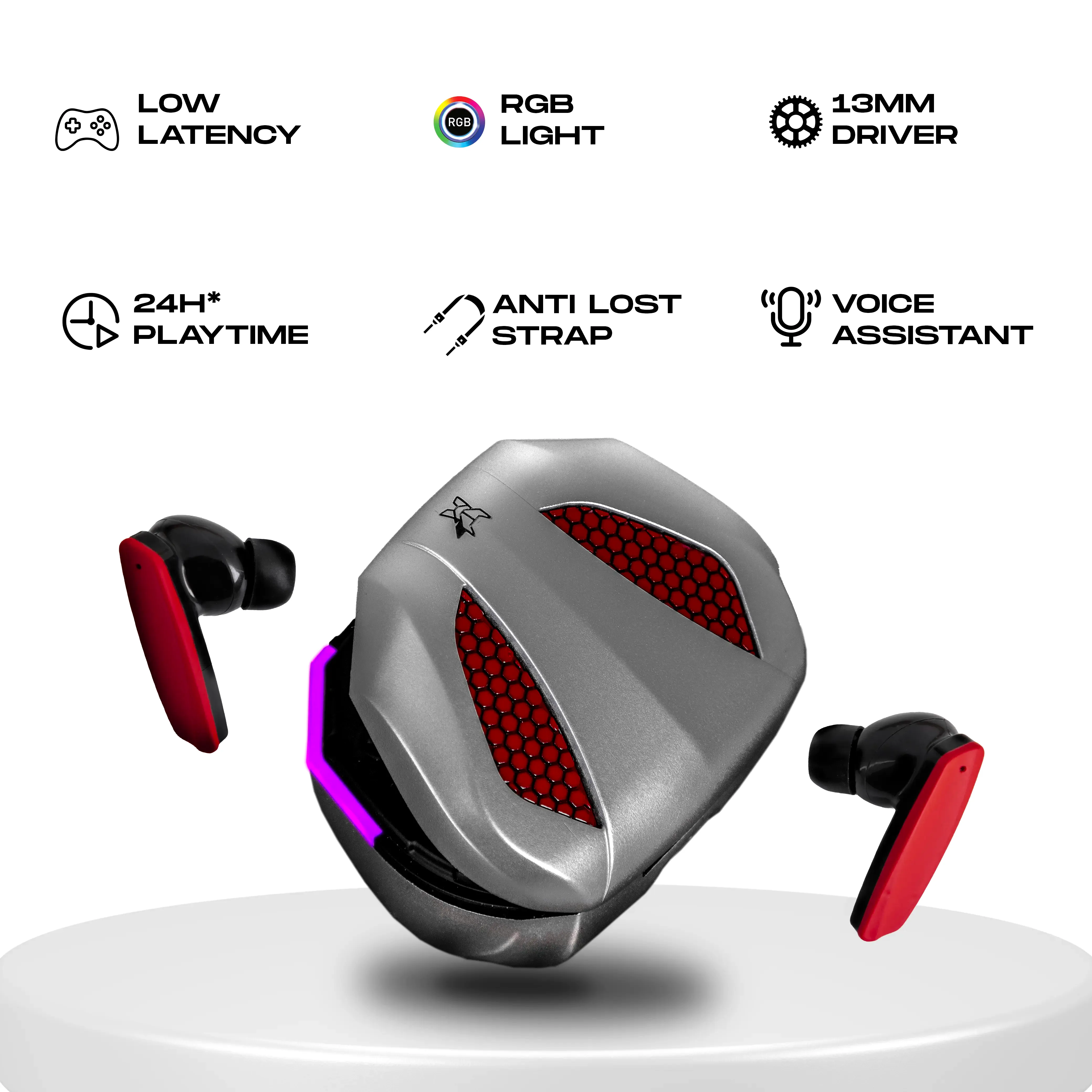 Arctic Fox True-Wireless Auto Pods Earbuds