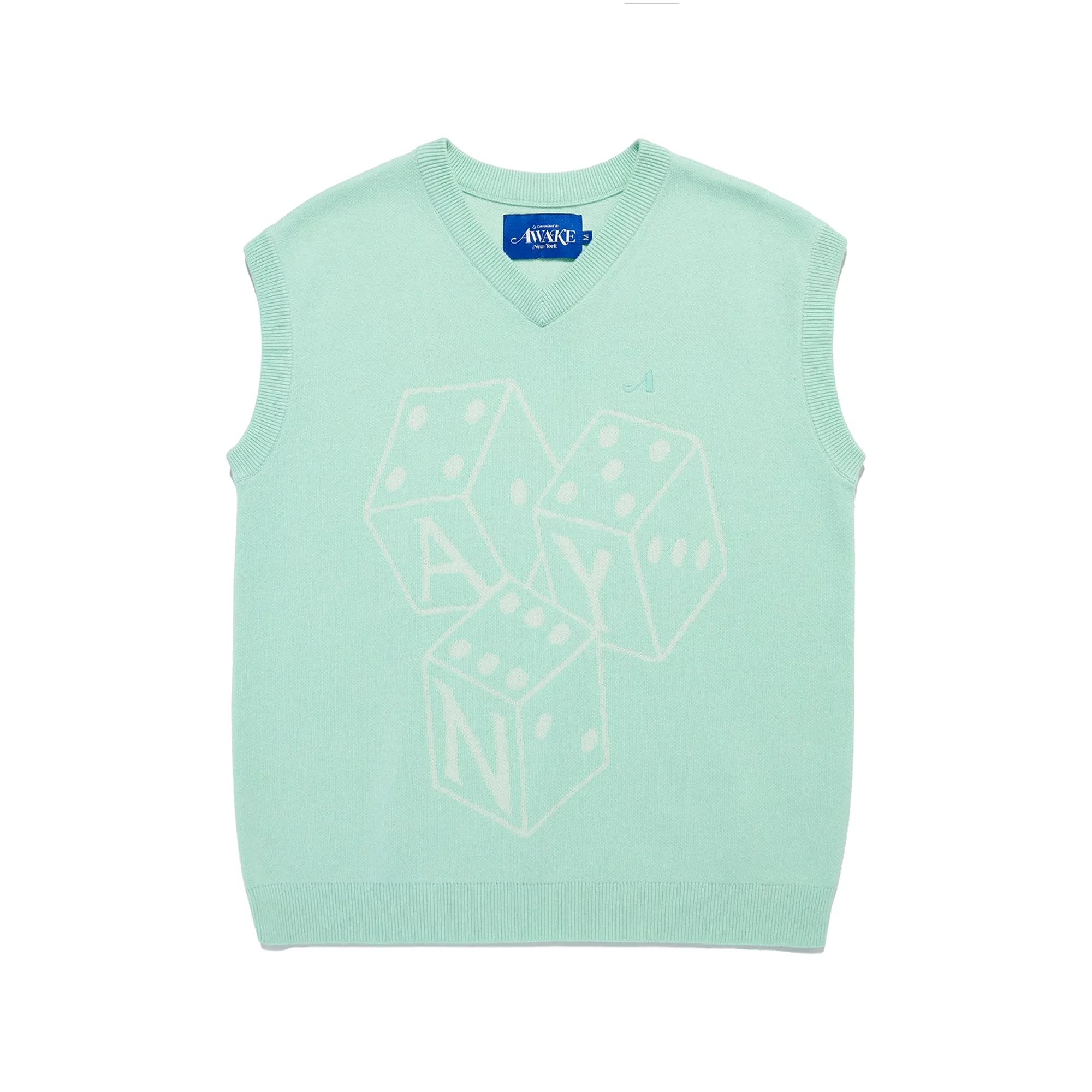 Awake NY Dice Vest Mint