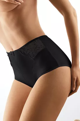 Babell High Waist Briefs Black