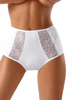 Babell High Waist Briefs White (S÷3XL)