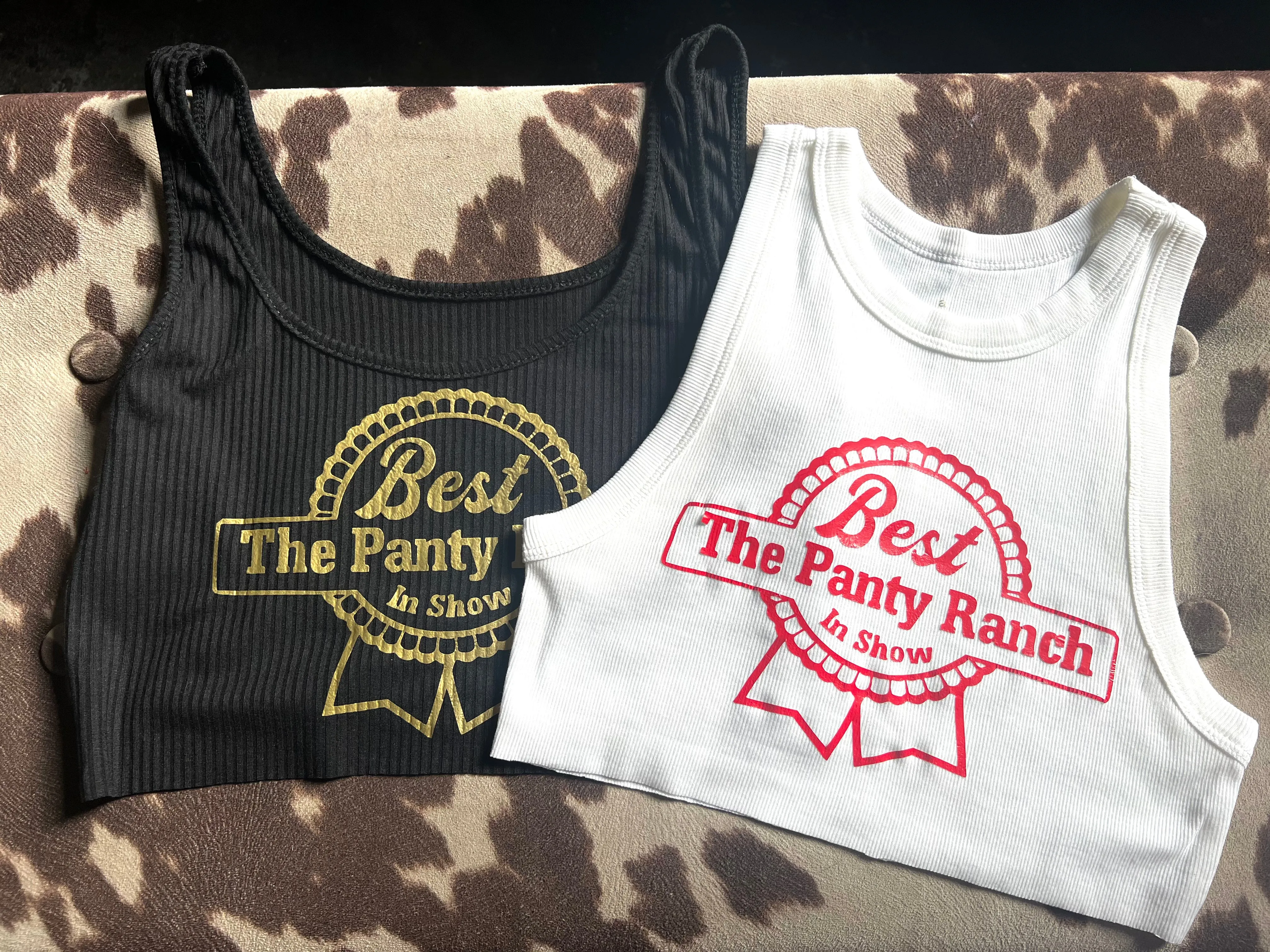 Best in Show Panty Ranch Tank - Gold