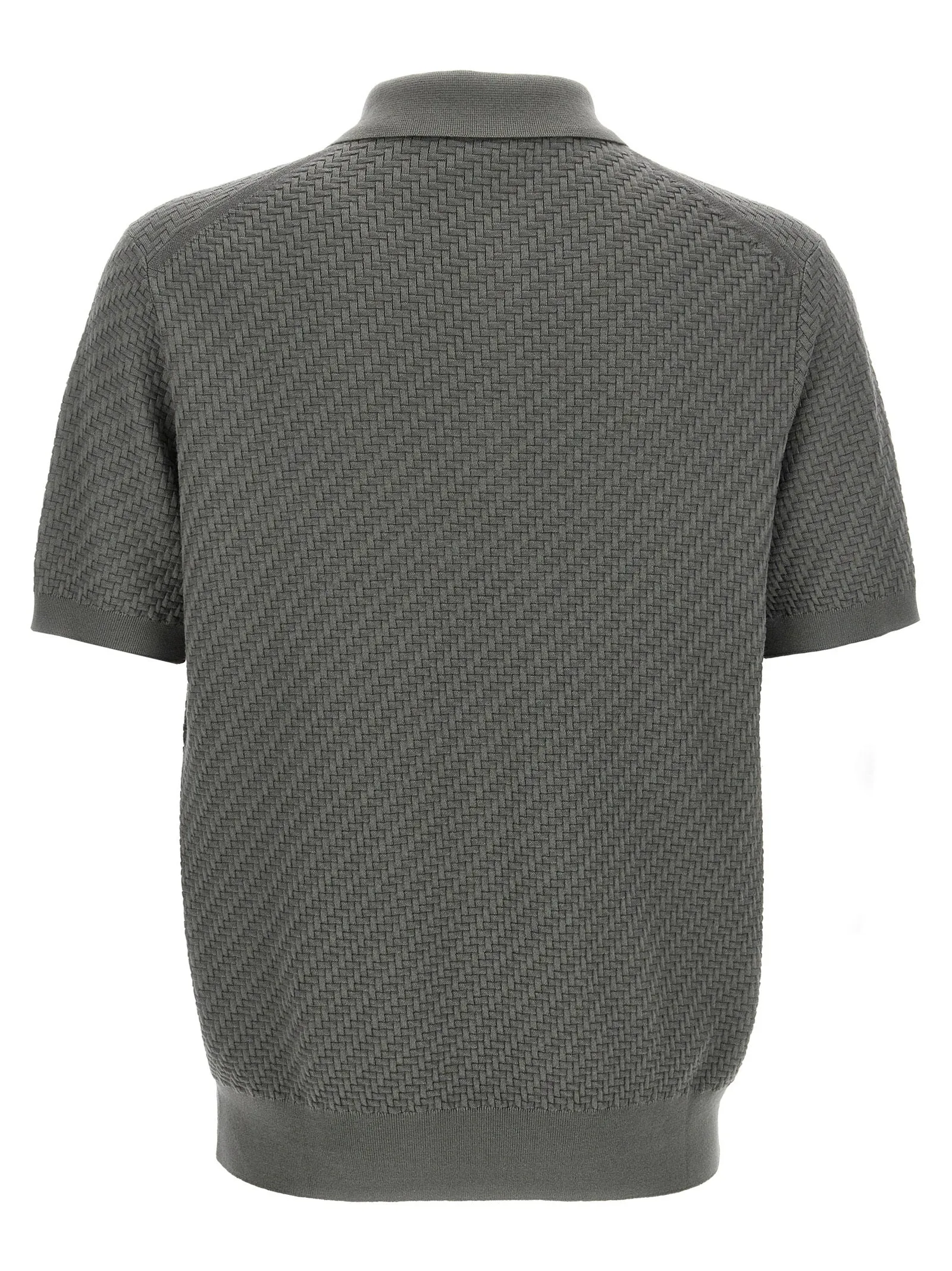 Brioni Knitted Polo Shirt