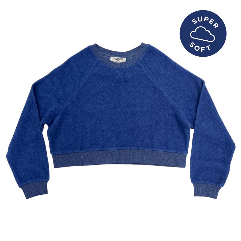 Brushed Fleece Crop Top