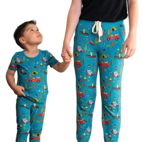 Camp Popoki Adult Bamboo Joggers Pajamas *