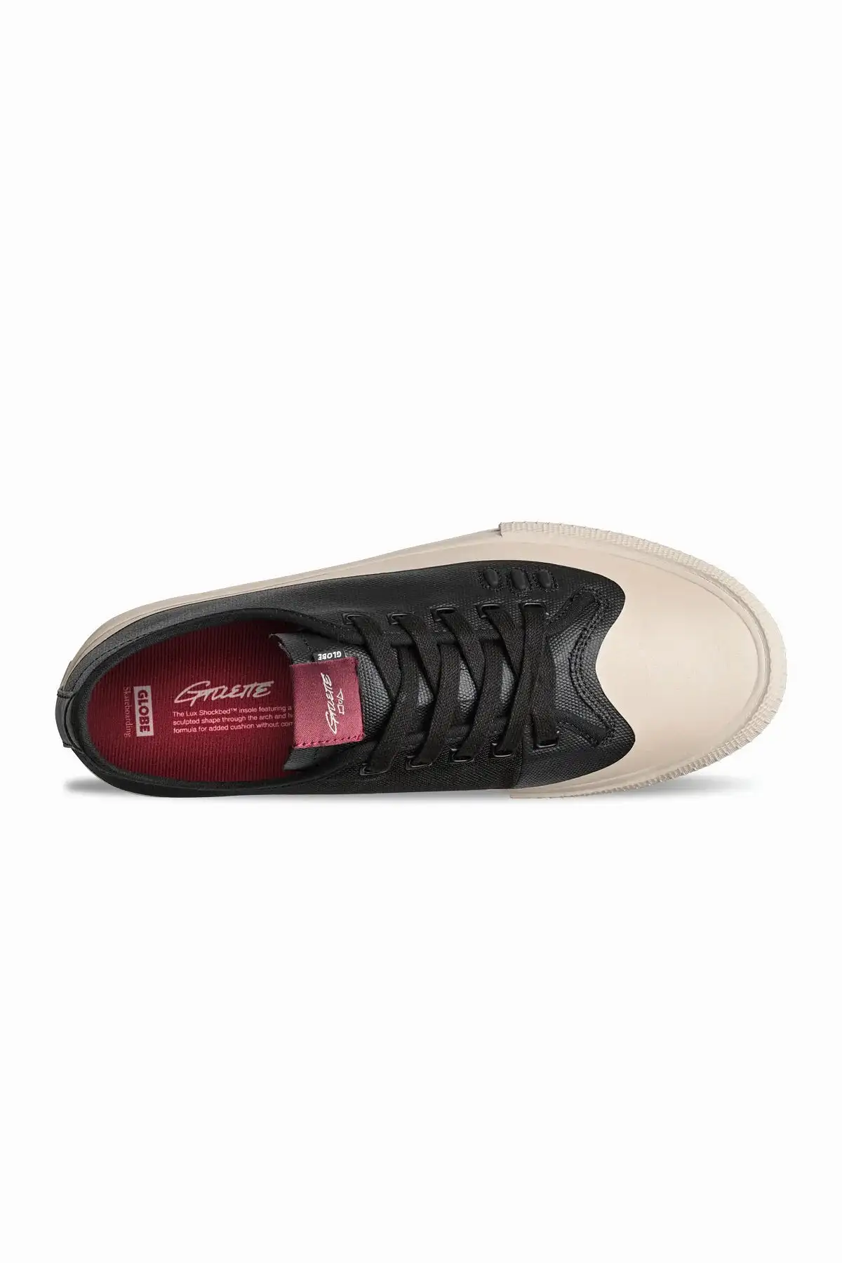 CHAUSSURES GLOBE GILETTE BLACK/CREAM