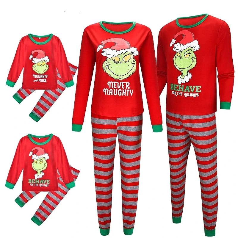 Christmas 2023 Holiday Premium Family Pajamas Clothing Sets Mom Dad Kids & Doggy