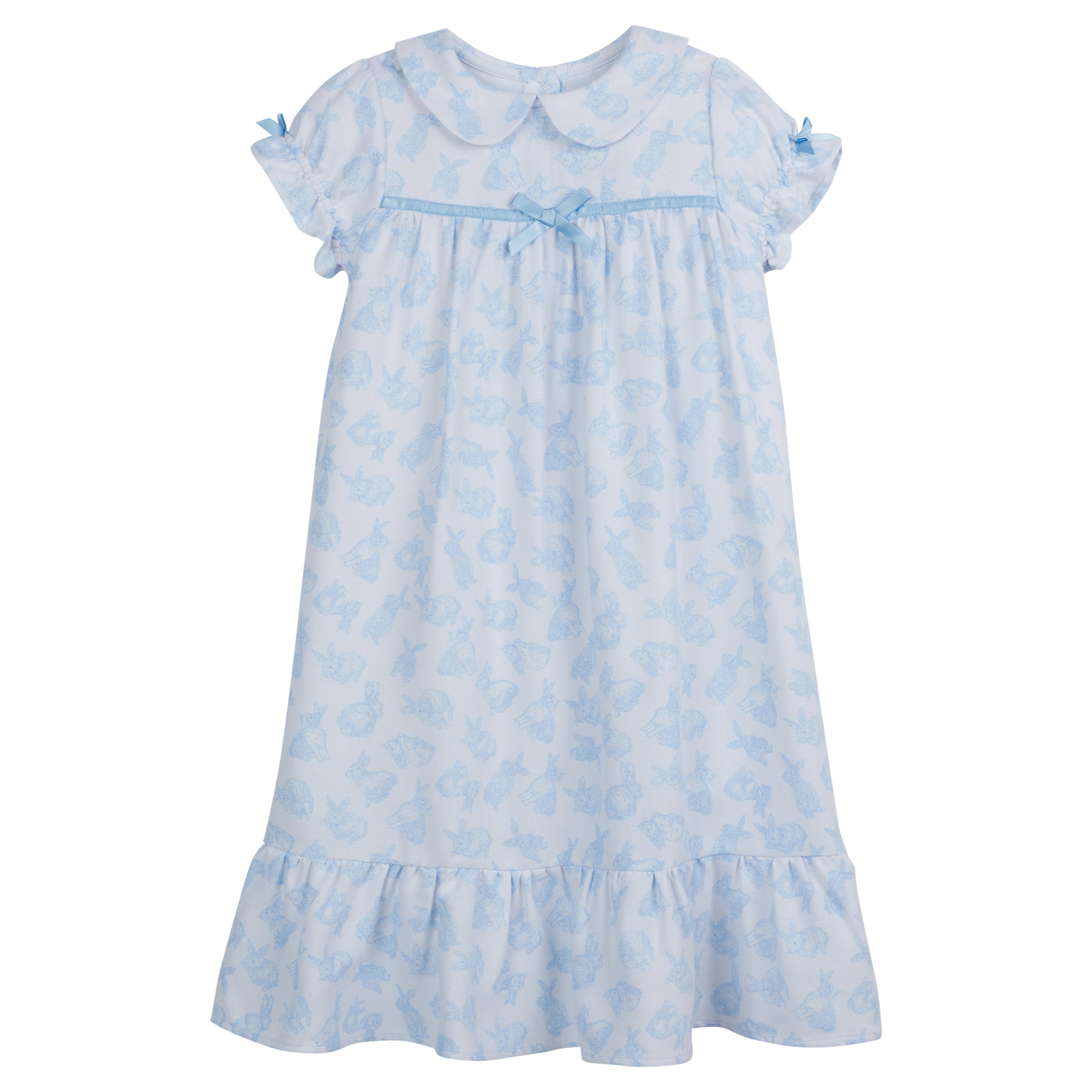 Classic Short Sleeve Nightgown - Bunnies