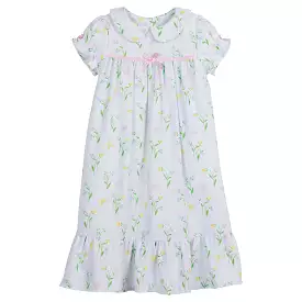 Classic Short Sleeve Nightgown - Butterfly Garden