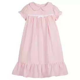 Classic Short Sleeve Nightgown - Light Pink