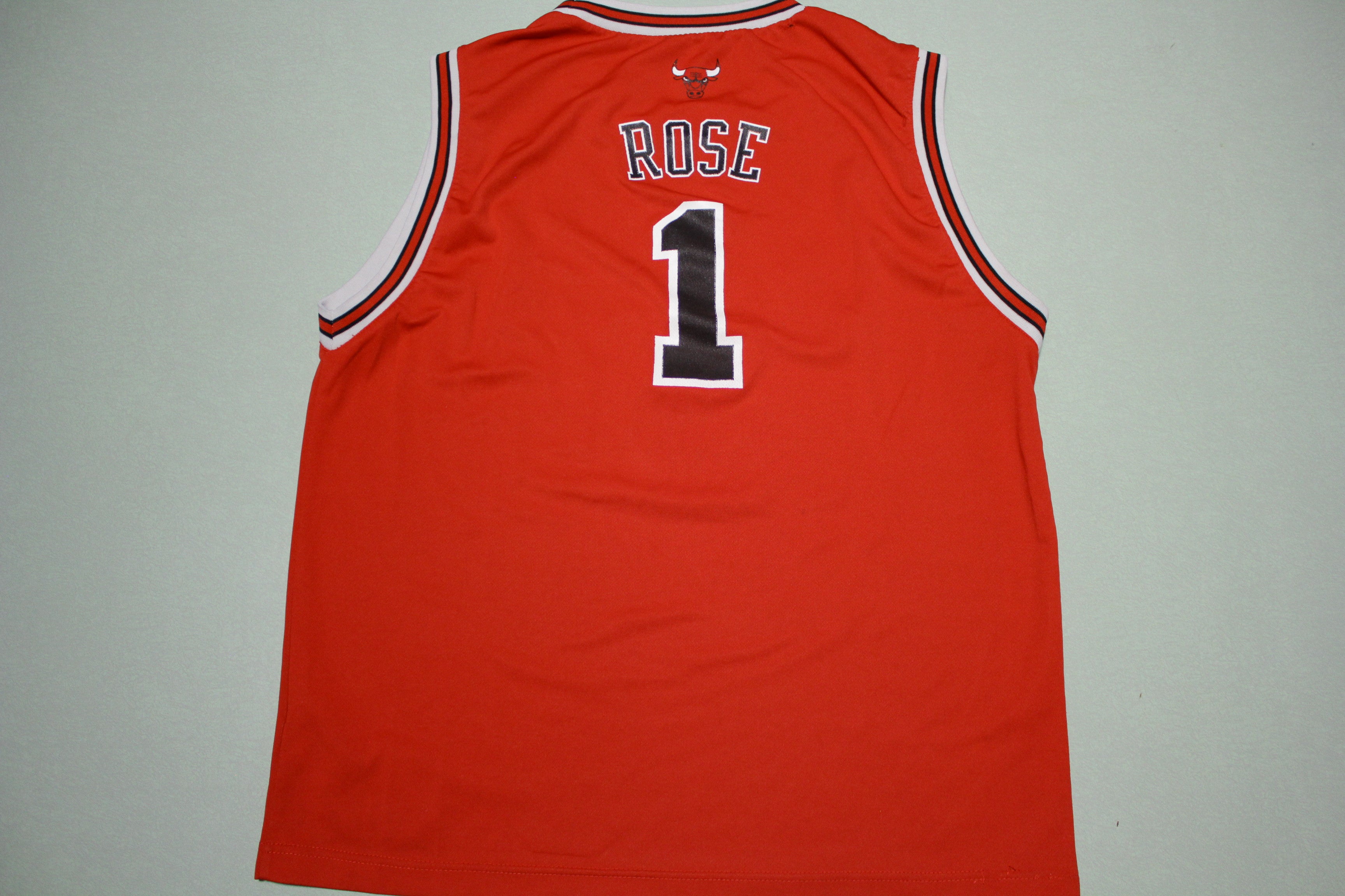 Derrick Rose Chicago Bulls #1 Adidas NBA Basketball Jersey