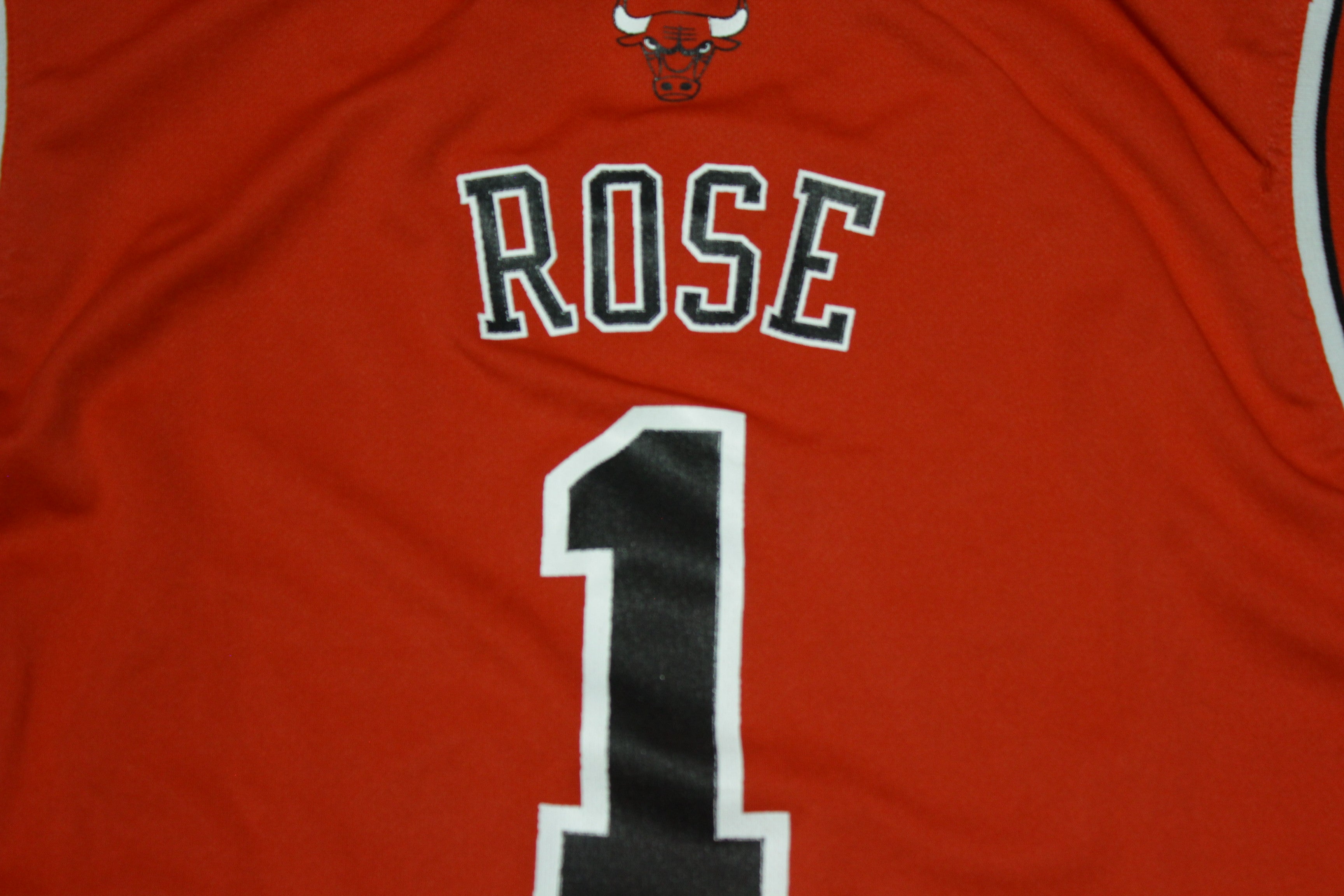 Derrick Rose Chicago Bulls #1 Adidas NBA Basketball Jersey