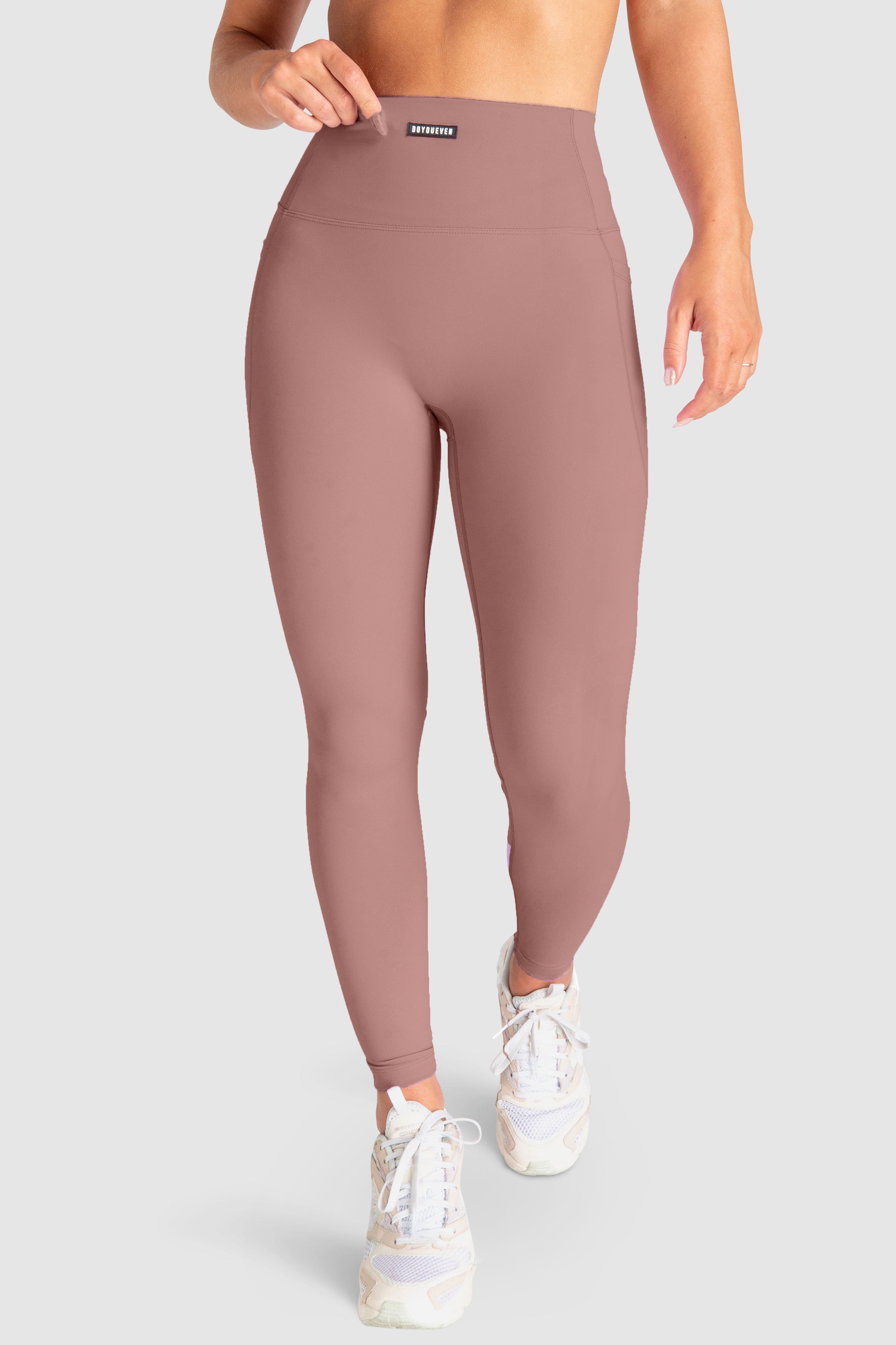 Desire Leggings - Mocha Brown