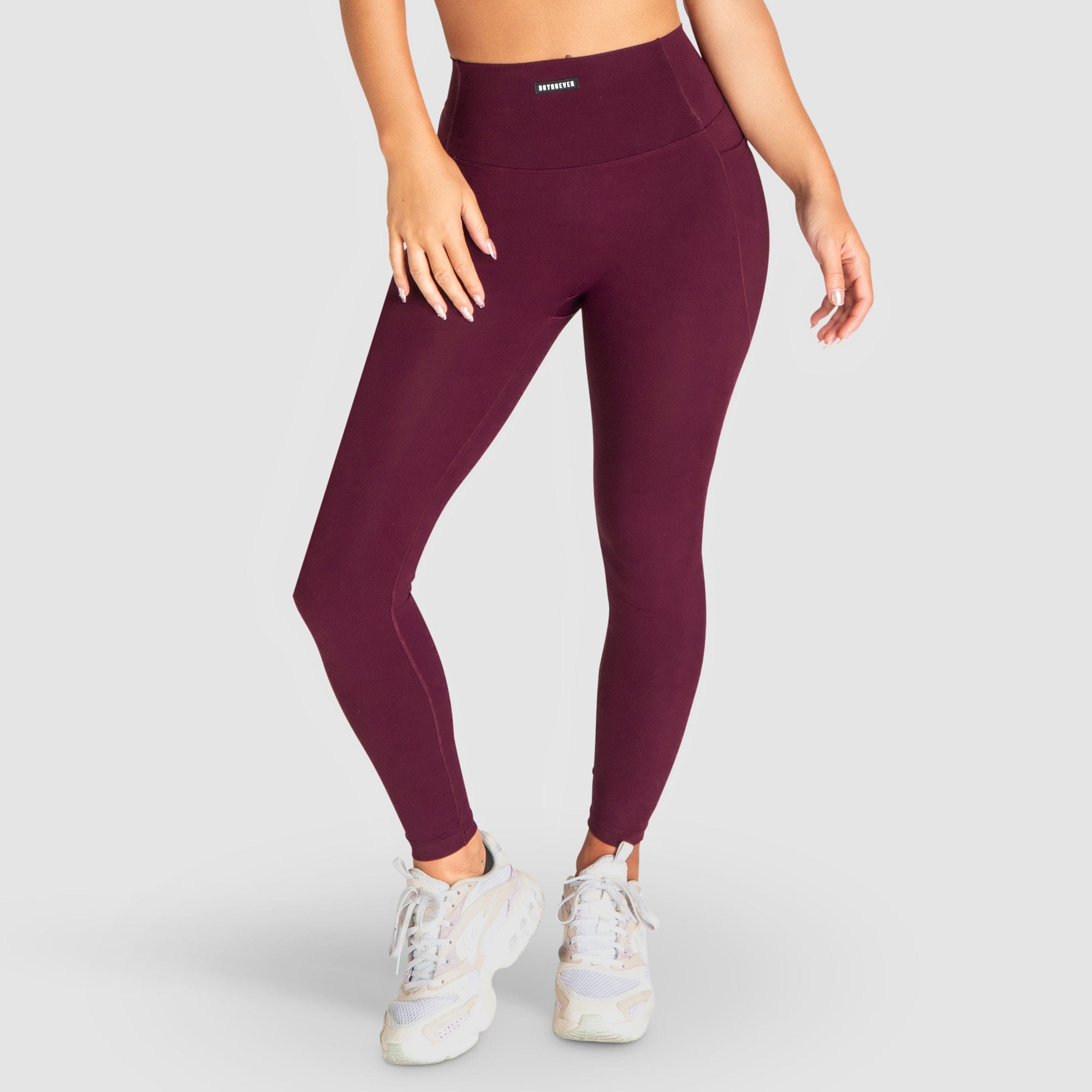 Desire Leggings - Wine Red