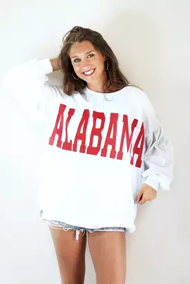 Dixie Land Delightful Alabama Jersey Top