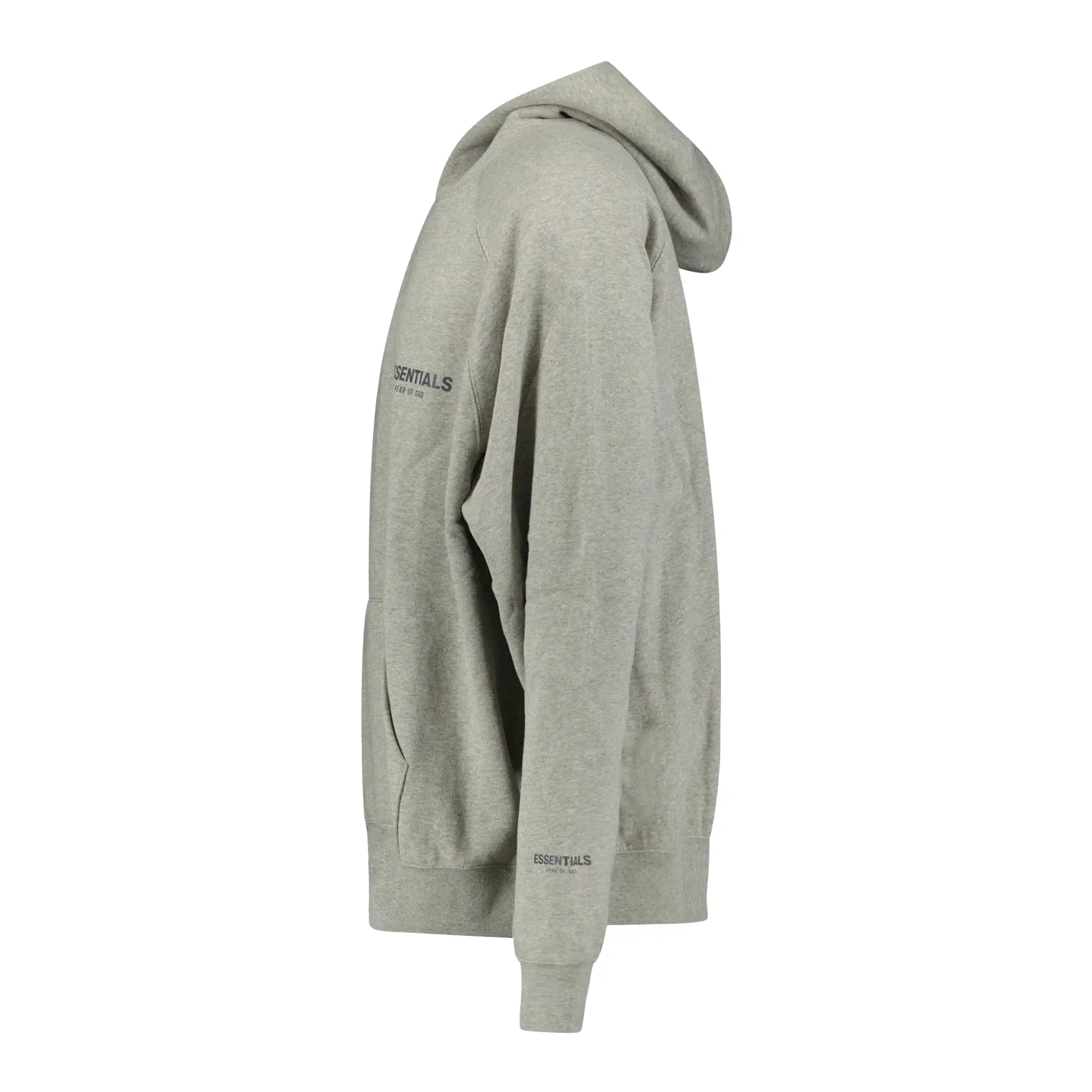 FEAR OF GOD ESSENTIALS ESSENTIALS CORE COLLECTION HOODIE HOODIE (DARK HEATHER) GREY