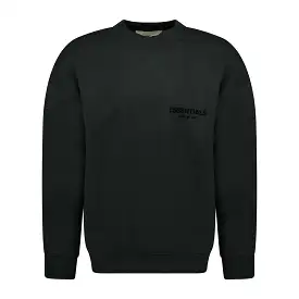 FEAR OF GOD ESSENTIALS ESSENTIALS CREW NECK SWEATSHIRT BLACK