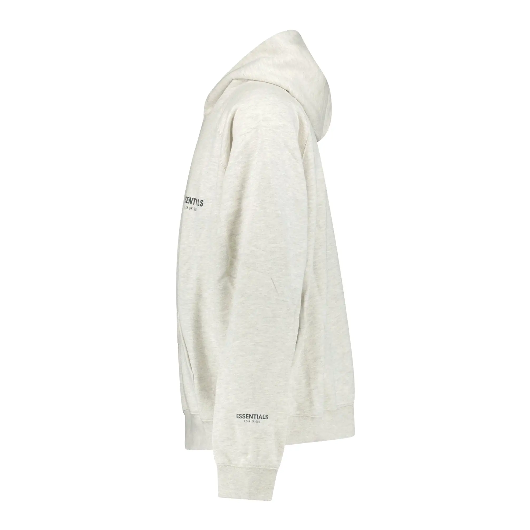 FEAR OF GOD ESSENTIALS ESSENTIALS HOODIE CORE COLLECTION LIGHT OATMEAL - GREY