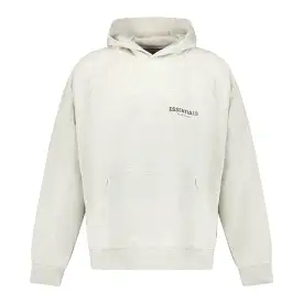 FEAR OF GOD ESSENTIALS ESSENTIALS HOODIE CORE COLLECTION LIGHT OATMEAL - GREY