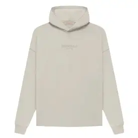 FEAR OF GOD ESSENTIALS PULL-OVER HOODIE RELAXED HOODIE SMOKE