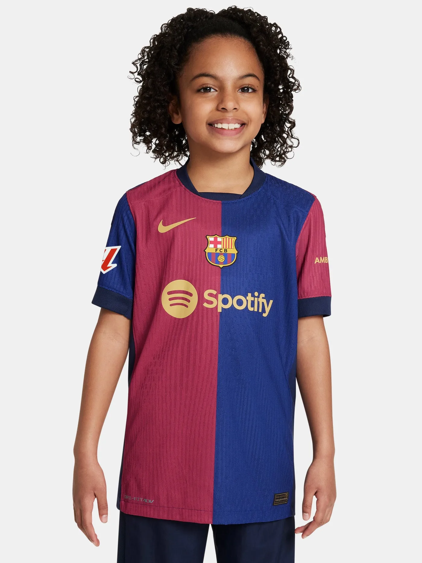 FERMN | LA LIGA Junior home jersey 24/25 FC Barcelona - Dri-Fit ADV