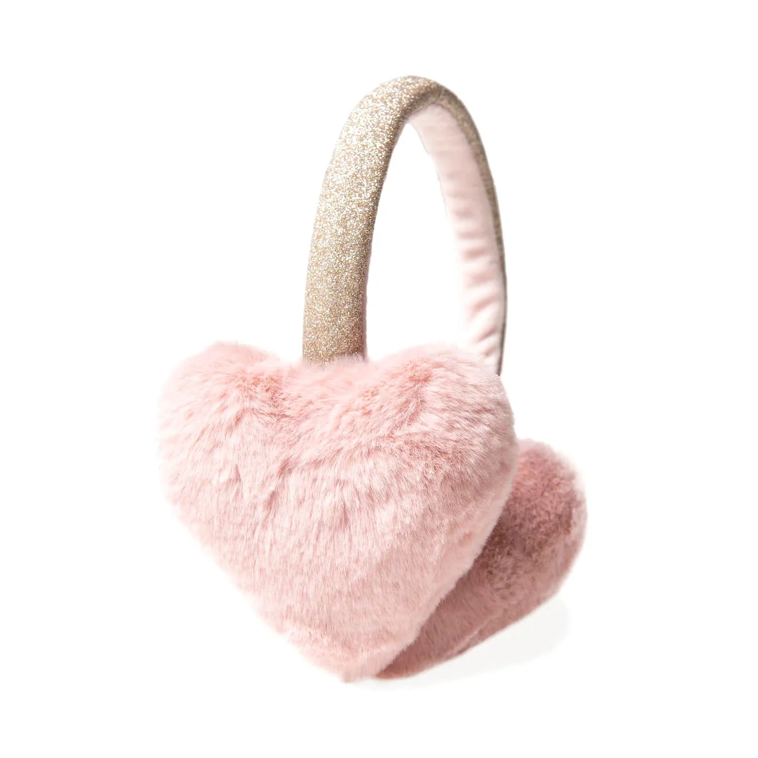 Fluffy Love Heart Earmuffs