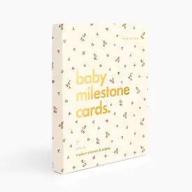 Fox & Fallow Baby Milestone Card Set BRODERIE