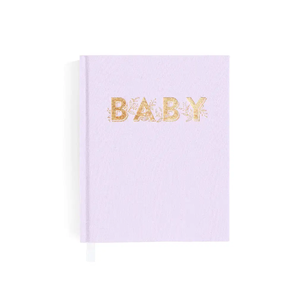 Fox & Fallow Mini Baby Book LILAC