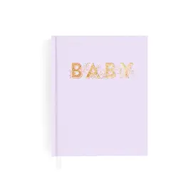 Fox & Fallow Mini Baby Book LILAC