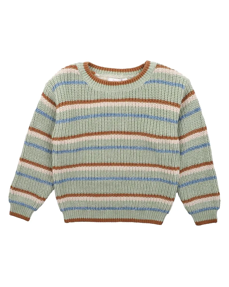 Fox & Finch Bug Stripe Knitted Jumper