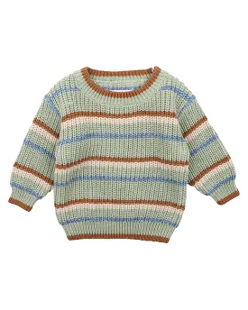 Fox & Finch Bug Stripe Knitted Jumper