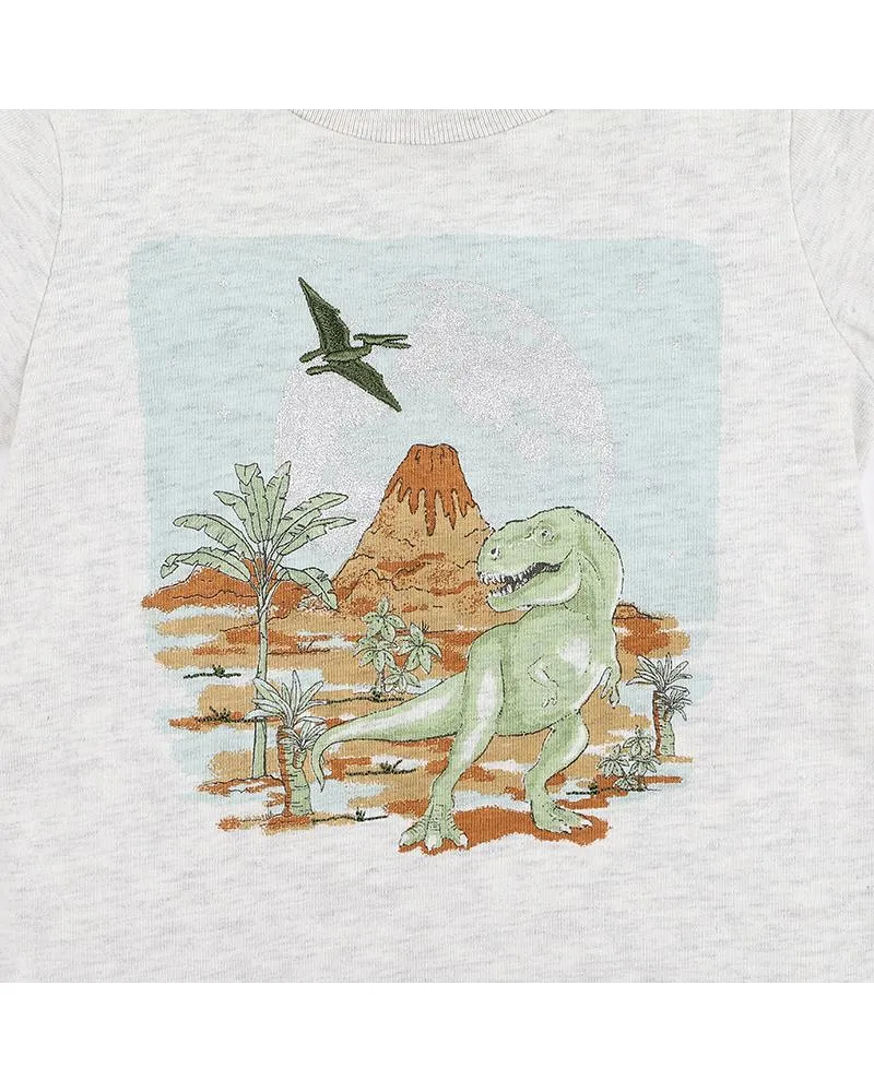 Fox & Finch T-Rex LS Moonrise Tee