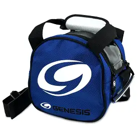 Genesis Single Sport Add-On-Ball Blue Bag Bowling Bag