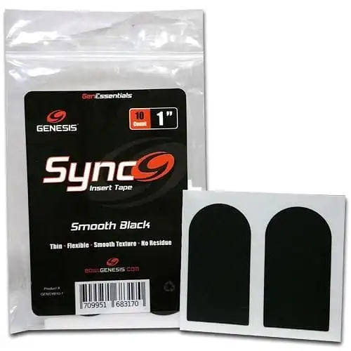 Genesis Sync Black 1 Insert Tape 10ct