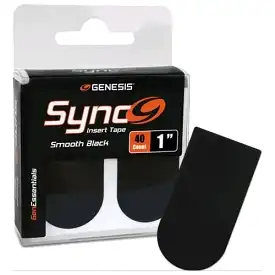 Genesis Sync Black 1 Insert Tape 40ct