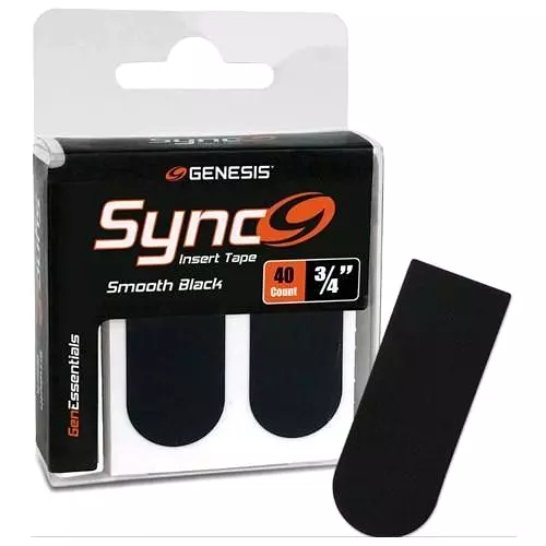 Genesis Sync Black 3/4 Insert Bowling Tape 40ct