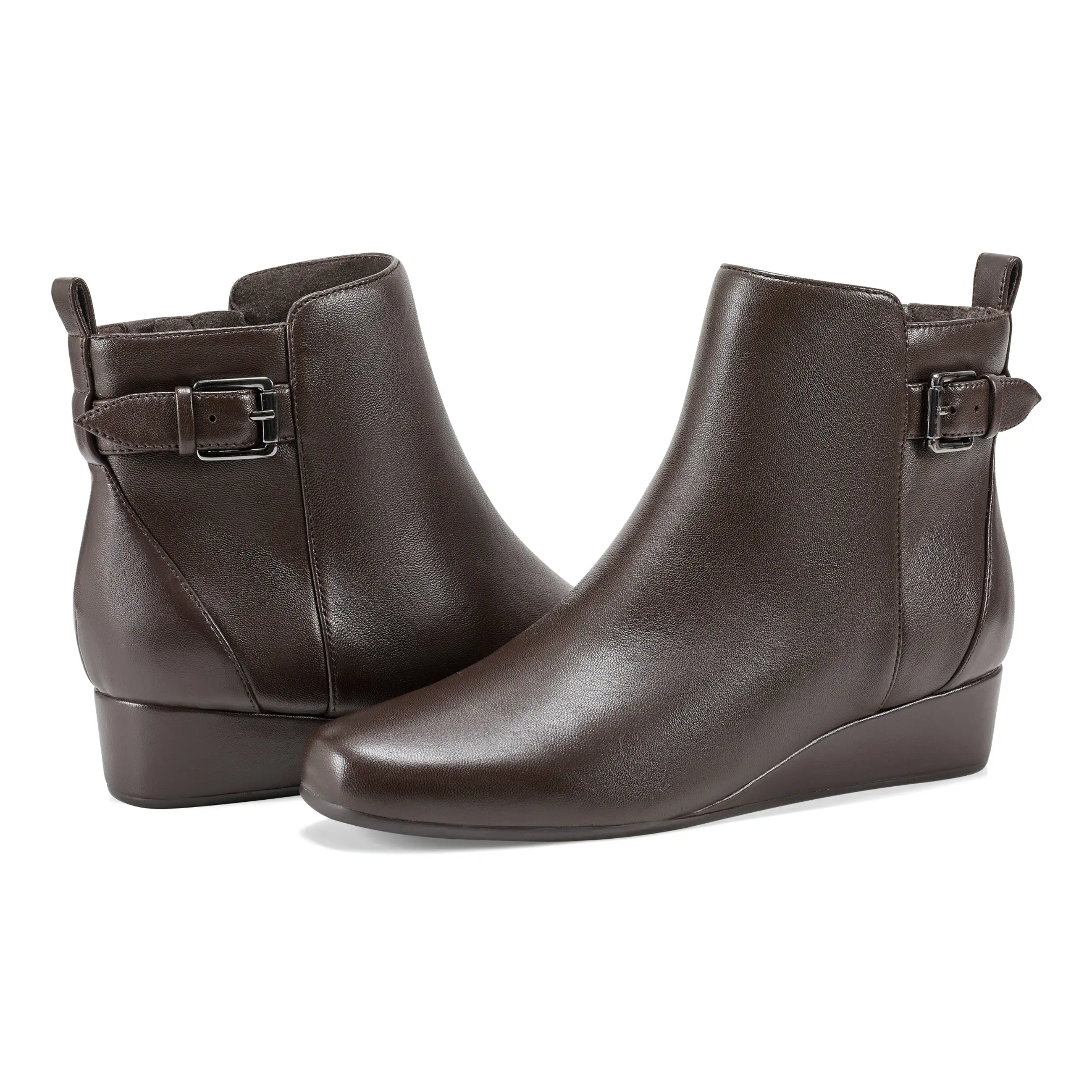 Georgia Dress Wedge Booties