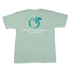 Georgia Stay Southern Aqua Short Sleeve T-Shirt