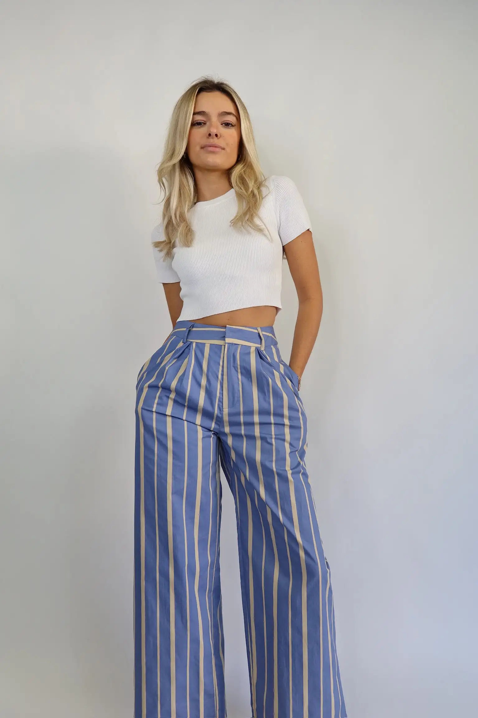 GEORGIA STRIPED PANTS