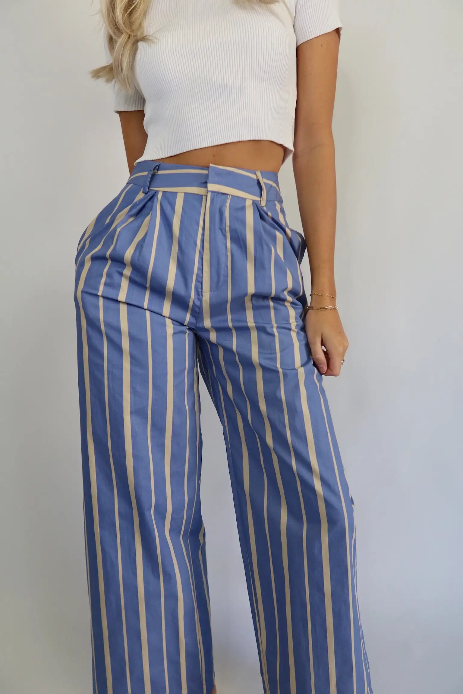 GEORGIA STRIPED PANTS