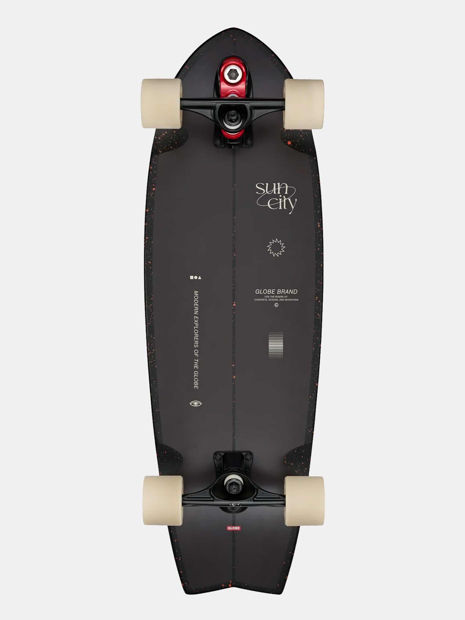 Globe Sun City 2 Surf Skate - Astro Red