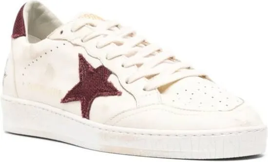 Golden Goose Ball Star leather sneakers Neutrals