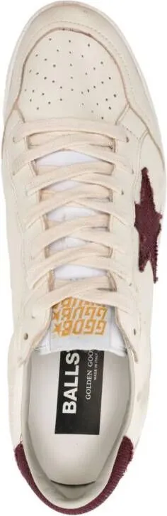 Golden Goose Ball Star leather sneakers Neutrals